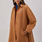 Trench corto con cintura