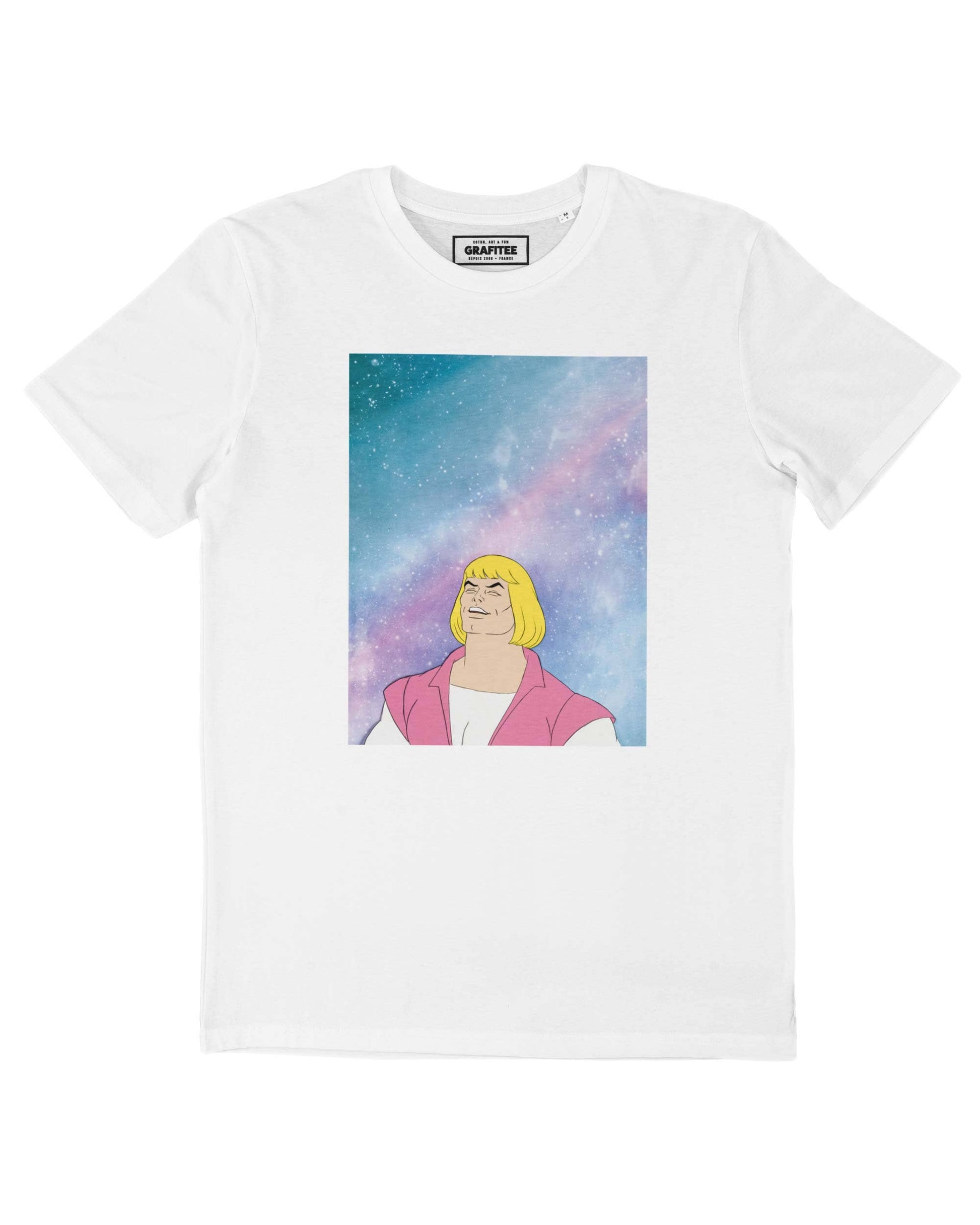 T-shirt Musclor He-Man Skeletor in cotone biologico
