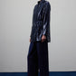 Kimono con paillettes blu navy