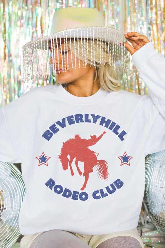 Felpa oversize Beverlyhill Rodeo Club