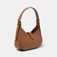 Borsa a spalla in ecopelle liscia con tracolla