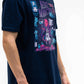 T-shirt Nekomancer in cotone biologico con stampa goth