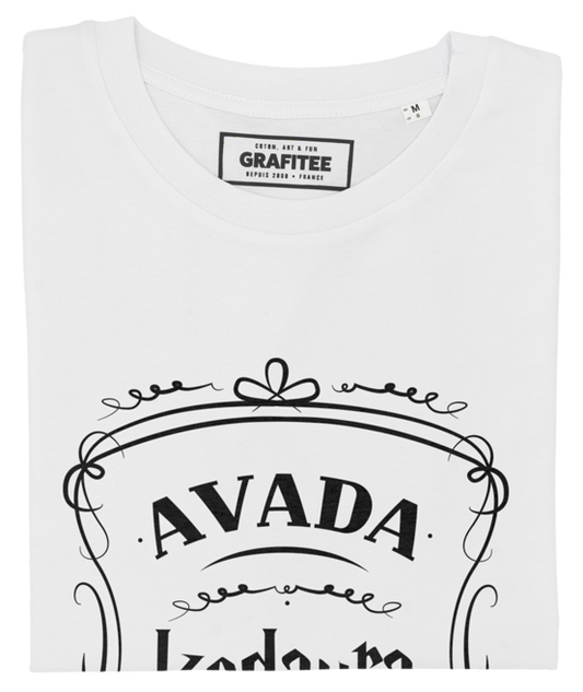 T-shirt unisex in cotone biologico con stampa Avada Kedavra