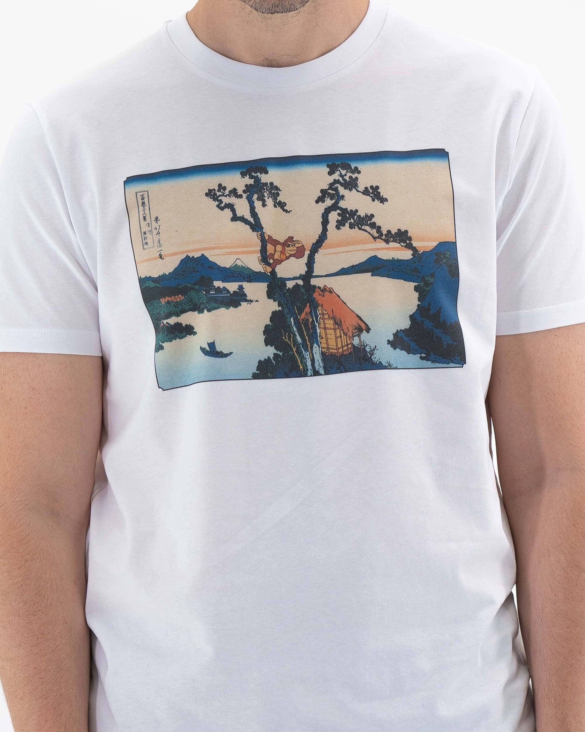 T-shirt unisex in cotone biologico con stampa Floating Jungle