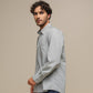 Camicia uomo classica in cotone e poliestere