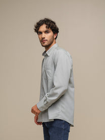 Camicia uomo classica in cotone e poliestere
