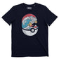 T-shirt Pokémon con stampa onda e Pikachu