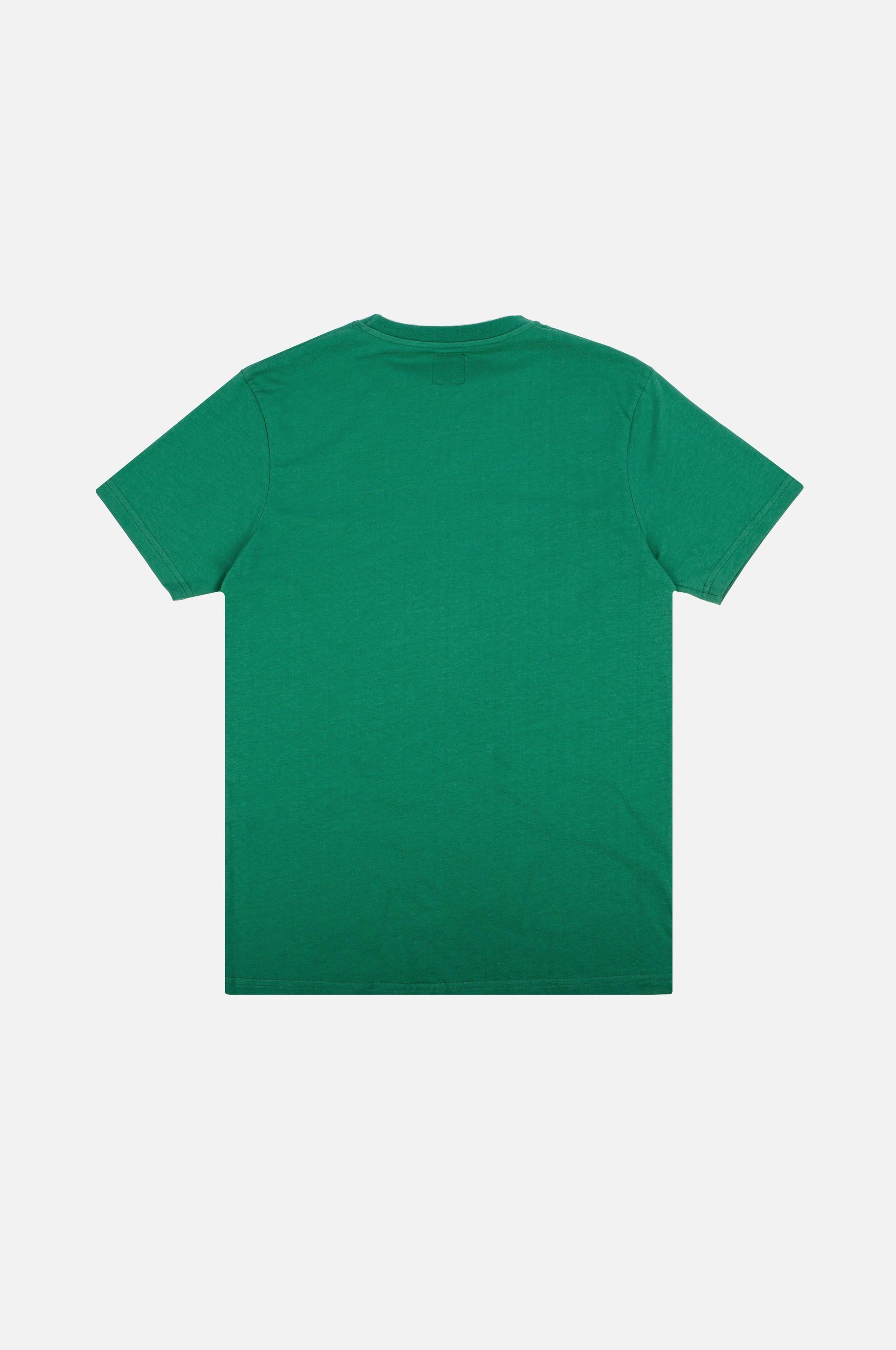 T-shirt Essential in Cotone Organico Verde Bosforo