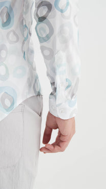 Camicia premium a fantasia con stampa digitale