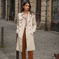 Trench lungo classico da donna