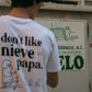 T-shirt Snow Pope in cotone biologico