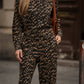 Blusa animalier in viscosa