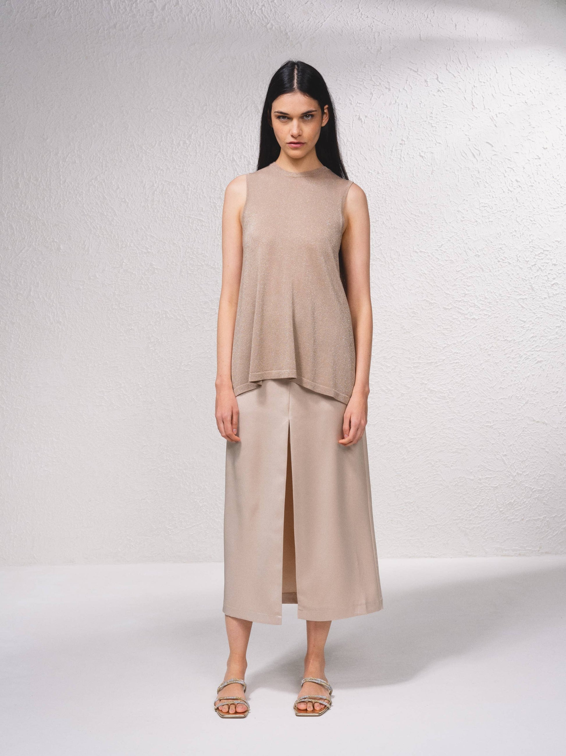 Top fluido metallizzato