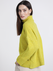 Maglione dolcevita morbido donna