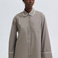 Camicia con colletto baby e polsini larghi