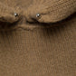 Maglione in maglia con cappuccio e scollo off-shoulder