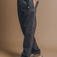 Pantaloni da arrampicata in cotone Ecodye grigio scuro