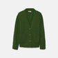 Cardigan in maglia con scollo a V