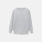 Maglione in lana con lavorazione a trecce