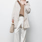 Parka lungo con cappuccio e tasche