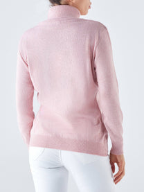 Maglia dolcevita in misto lana e cashmere