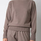 Maglia dolcevita in misto cashmere con lavorazione 3D