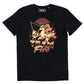 T-shirt unisex nera Team Fire con stampa Pokémon