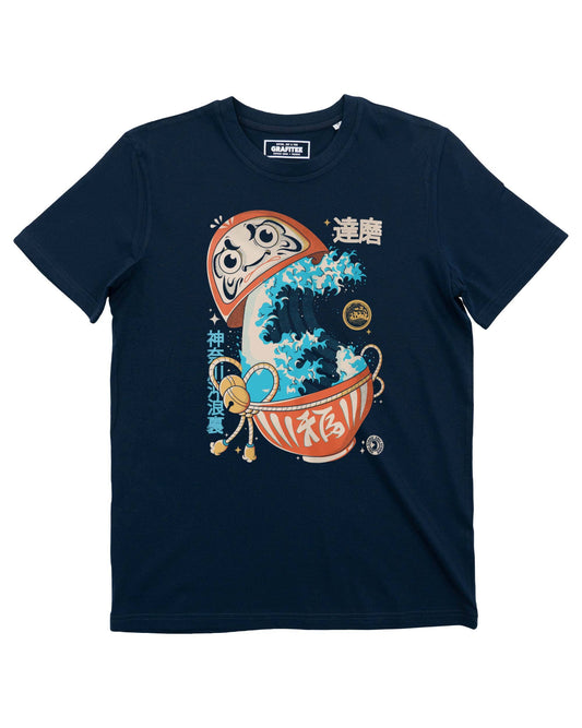 T-shirt Big Wave e Daruma Lucky