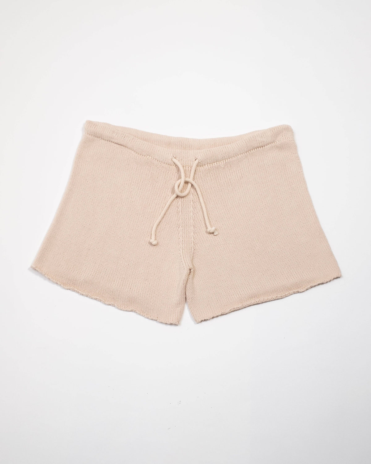 Pantaloncini in cotone fine con coulisse