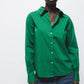 Camicia a maniche lunghe regular fit con bottoni