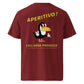 T-shirt unisex in cotone biologico con stampa Aperitivo