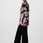 Camicia stampata con polsini ampi