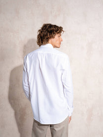 Camicia Oxford uomo in cotone misto