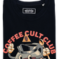 T-shirt Coffee Cult Club in cotone biologico