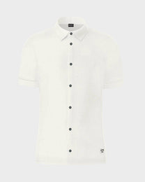 Camicia bianca in piqué antimacchia DANTE