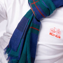 Foulard uomo in 100% lana a quadri Tanguy