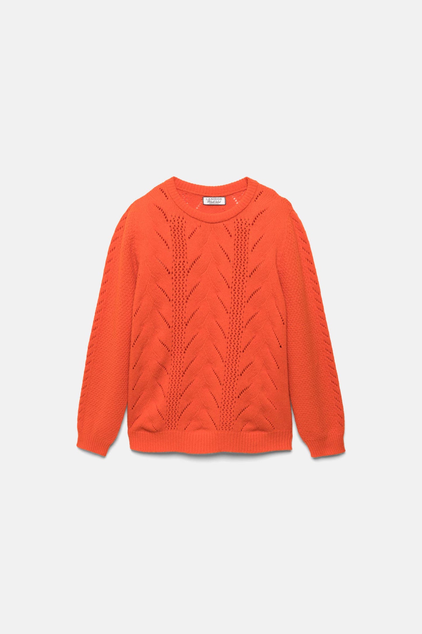 Maglione a maglia strutturata girocollo