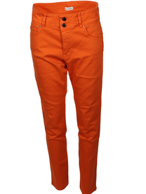 Pantaloni push-up in twill