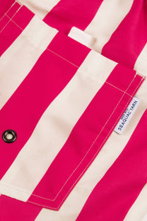 Costume da bagno Beach Club SEAQUAL® a righe fucsia