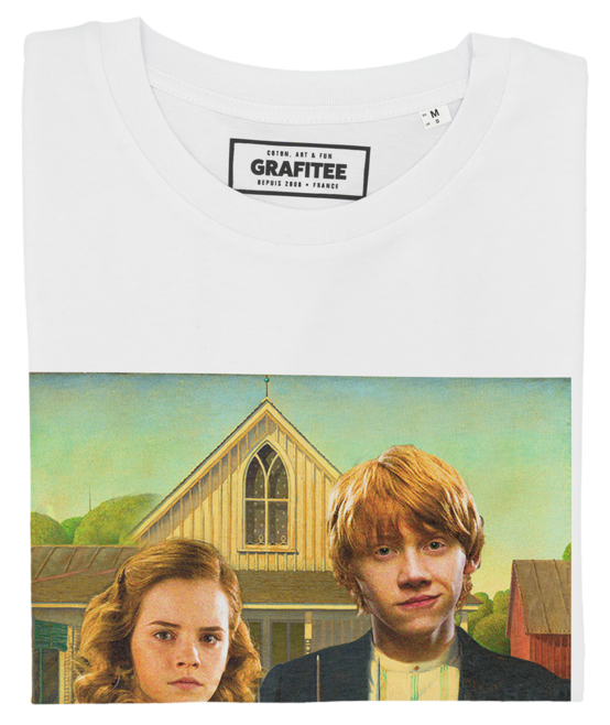 T-shirt unisex comica Ron & Hermione