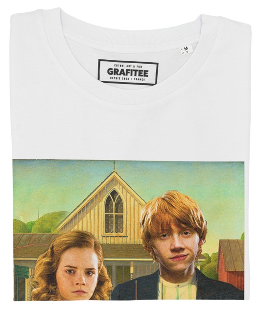 T-shirt unisex comica Ron & Hermione
