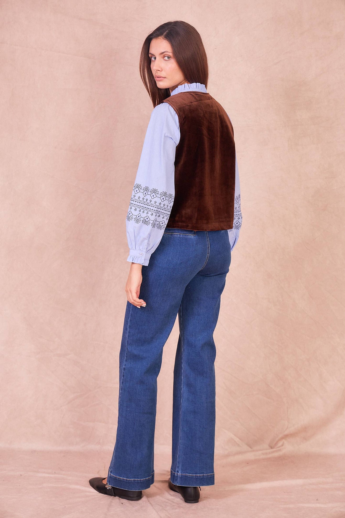 Gilet in velluto Gypsy