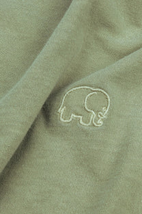 T-shirt oversize pesante Essential pigment verde reseda