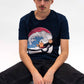 T-shirt Pokémon con stampa onda e Pikachu