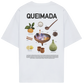 T-shirt oversize Queimada in cotone biologico