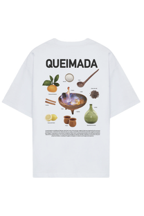 T-shirt oversize Queimada in cotone biologico