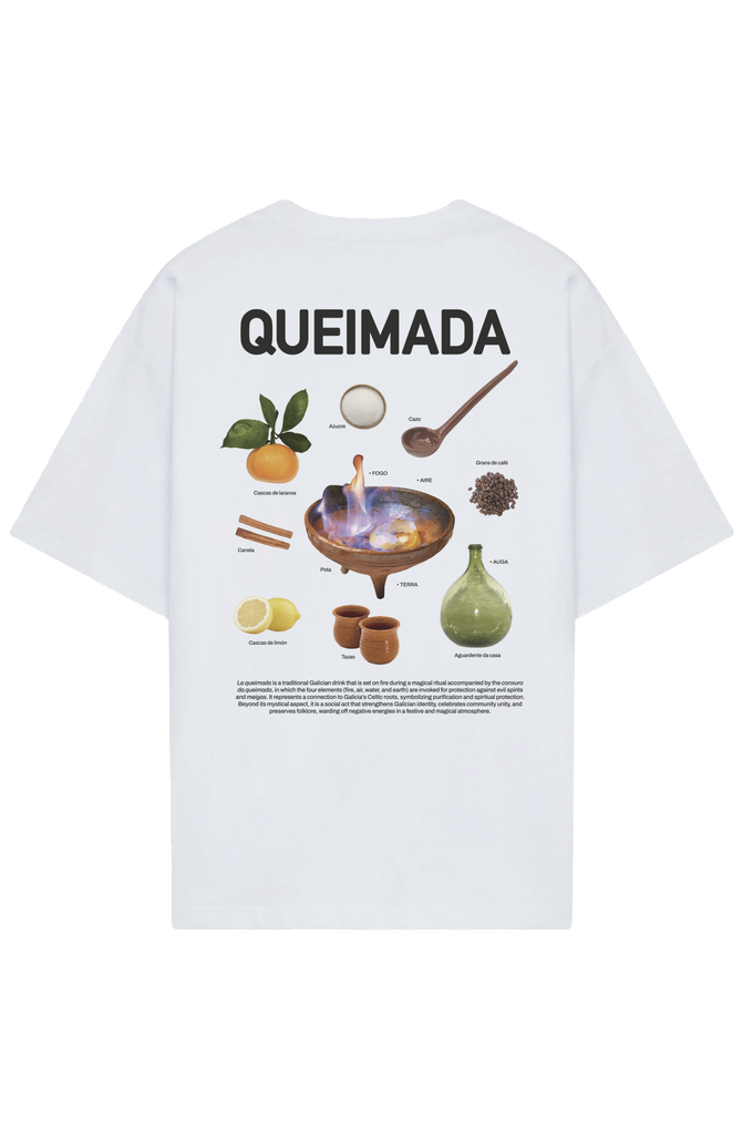 T-shirt oversize Queimada in cotone biologico