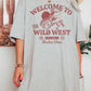 T-shirt grafica Welcome to the Wild West