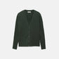 Cardigan in maglia strutturata con scollo a V
