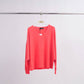 Maglione oversize con scollo a V in misto viscosa